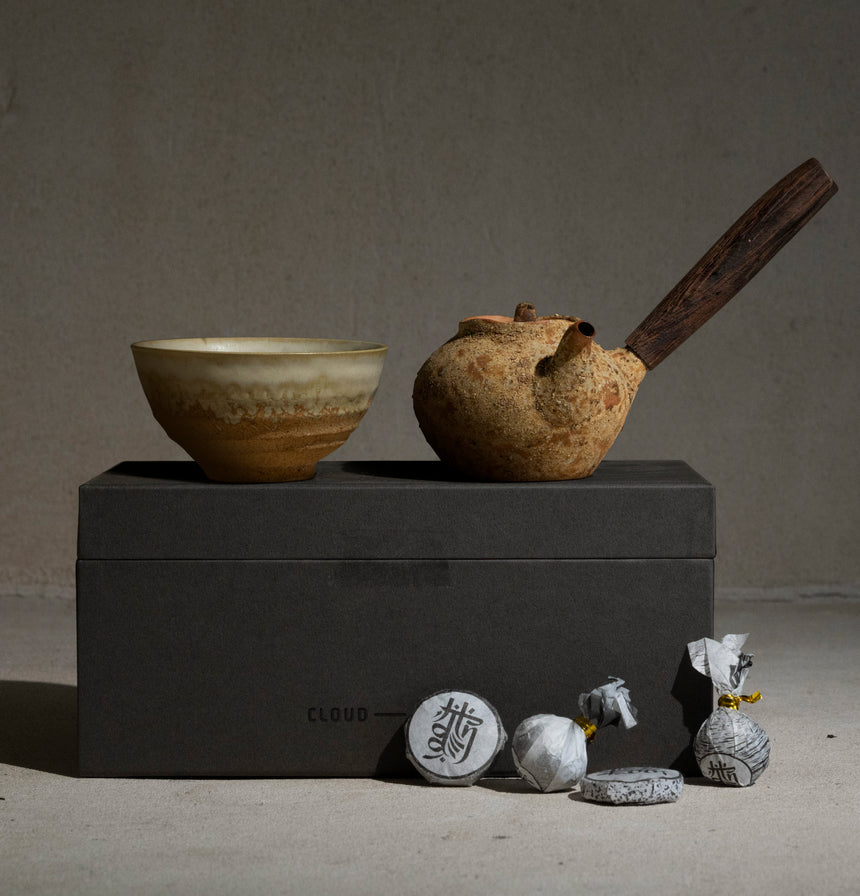Foundational Side Handle Tea Ceremony Set | Light