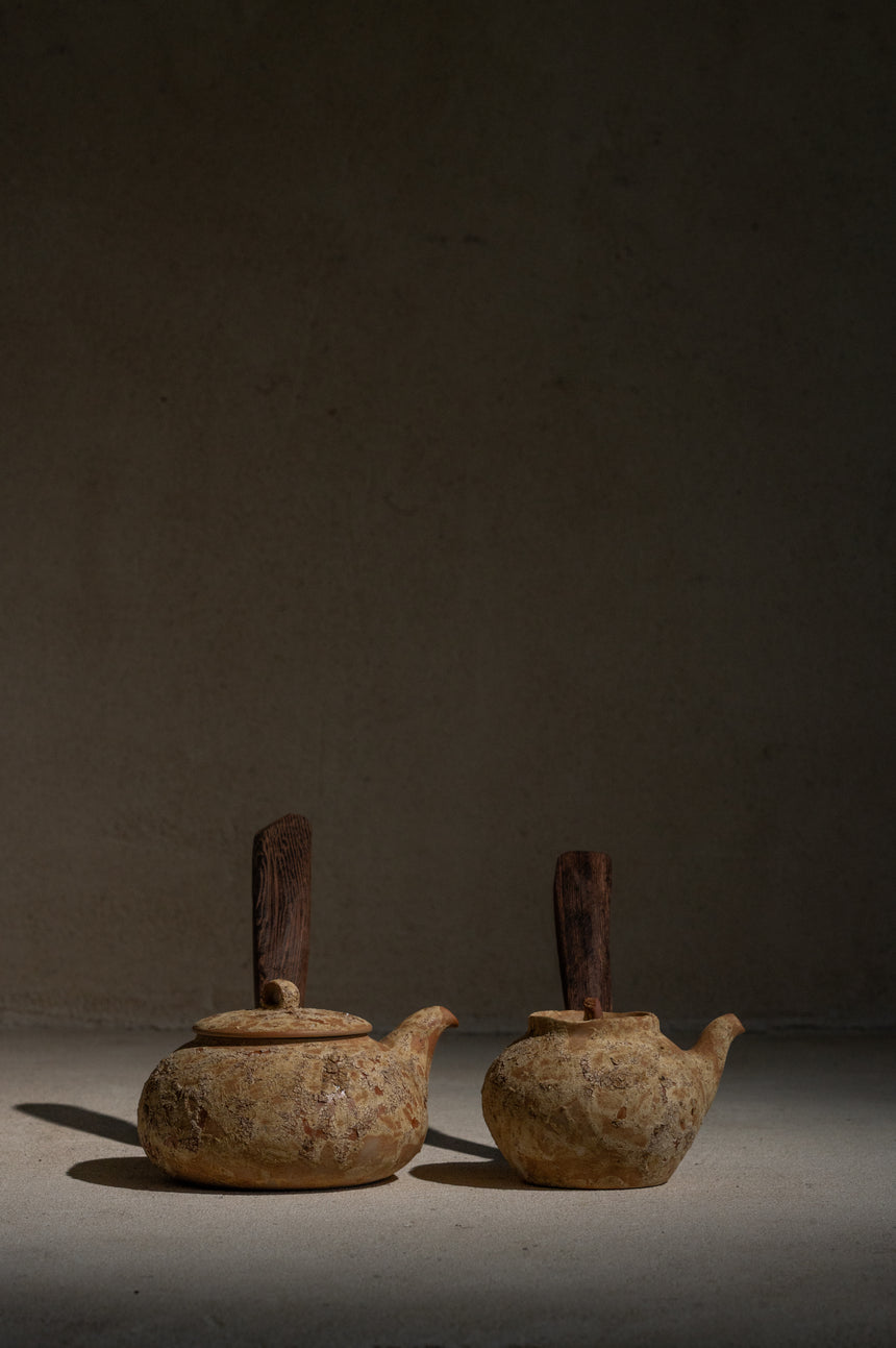 Wood Handle Teapot | 425ml | Light