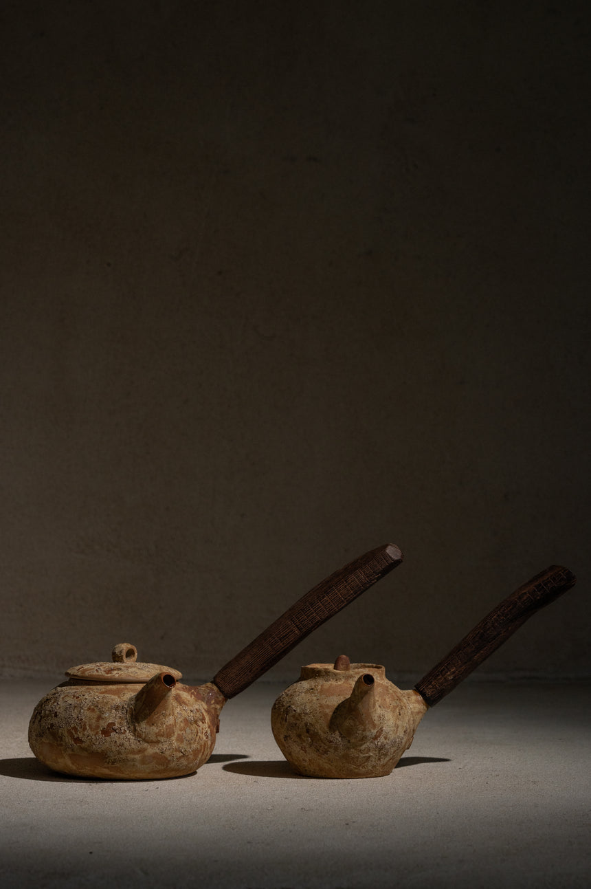 Wood Handle Teapot | 425ml | Light