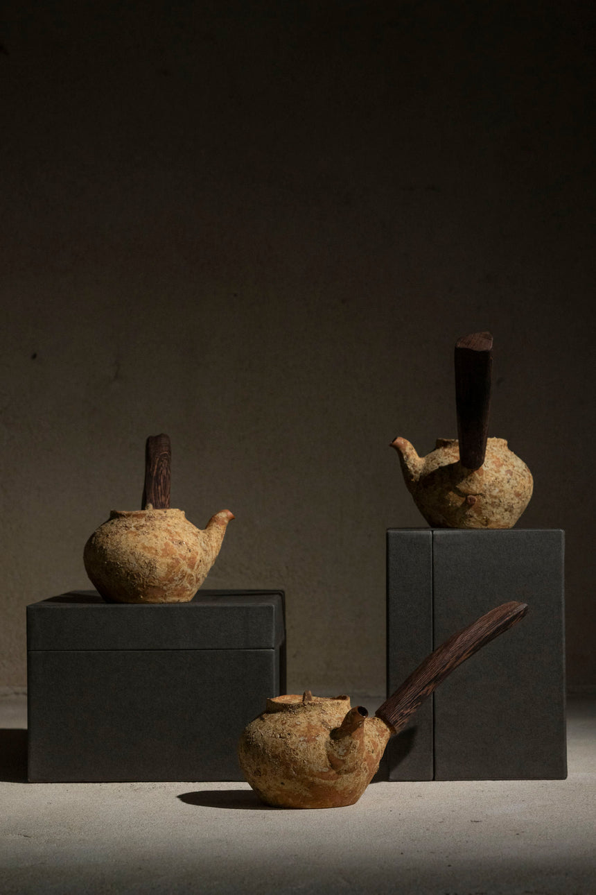 Wood Handle Teapot | 250ml | Light