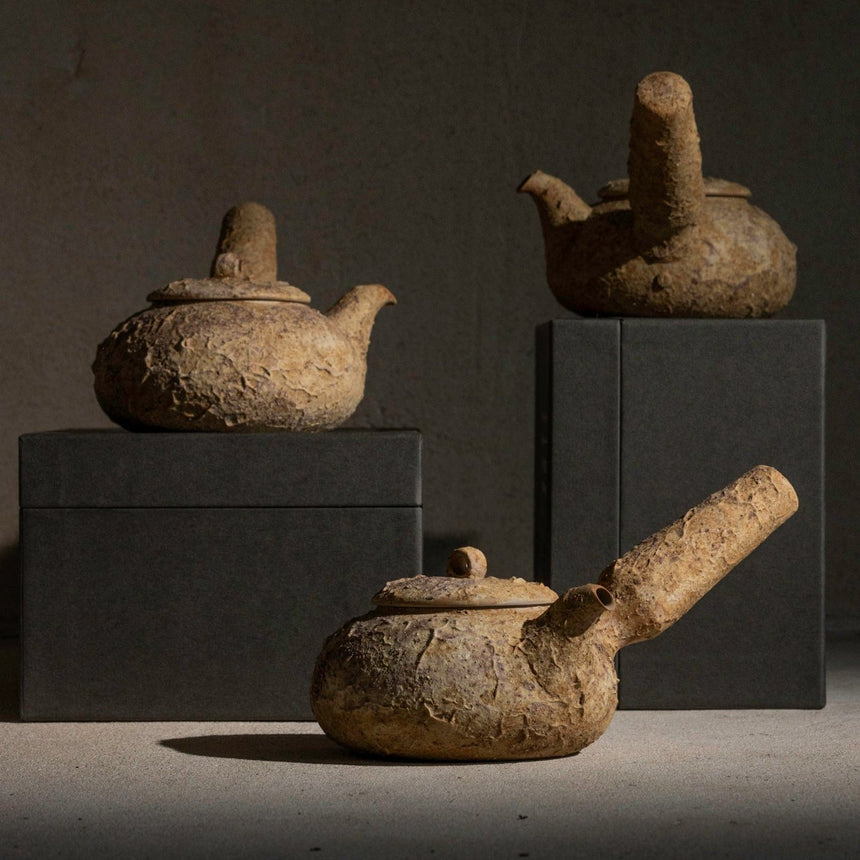 Clay Handle Teapot | 425ml | Light