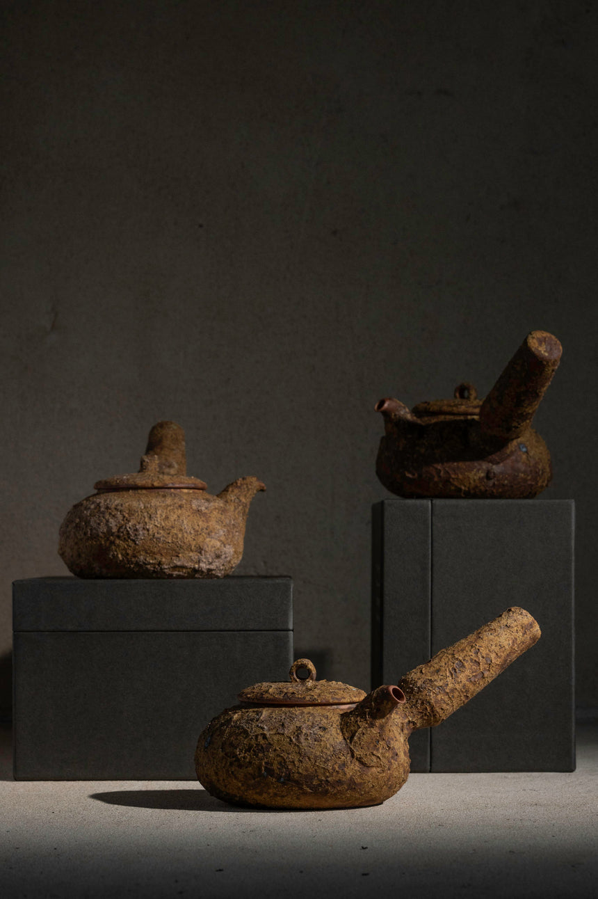 Clay Handle Teapot | 425ml | Medium