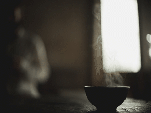 Vapour rising from a kettle