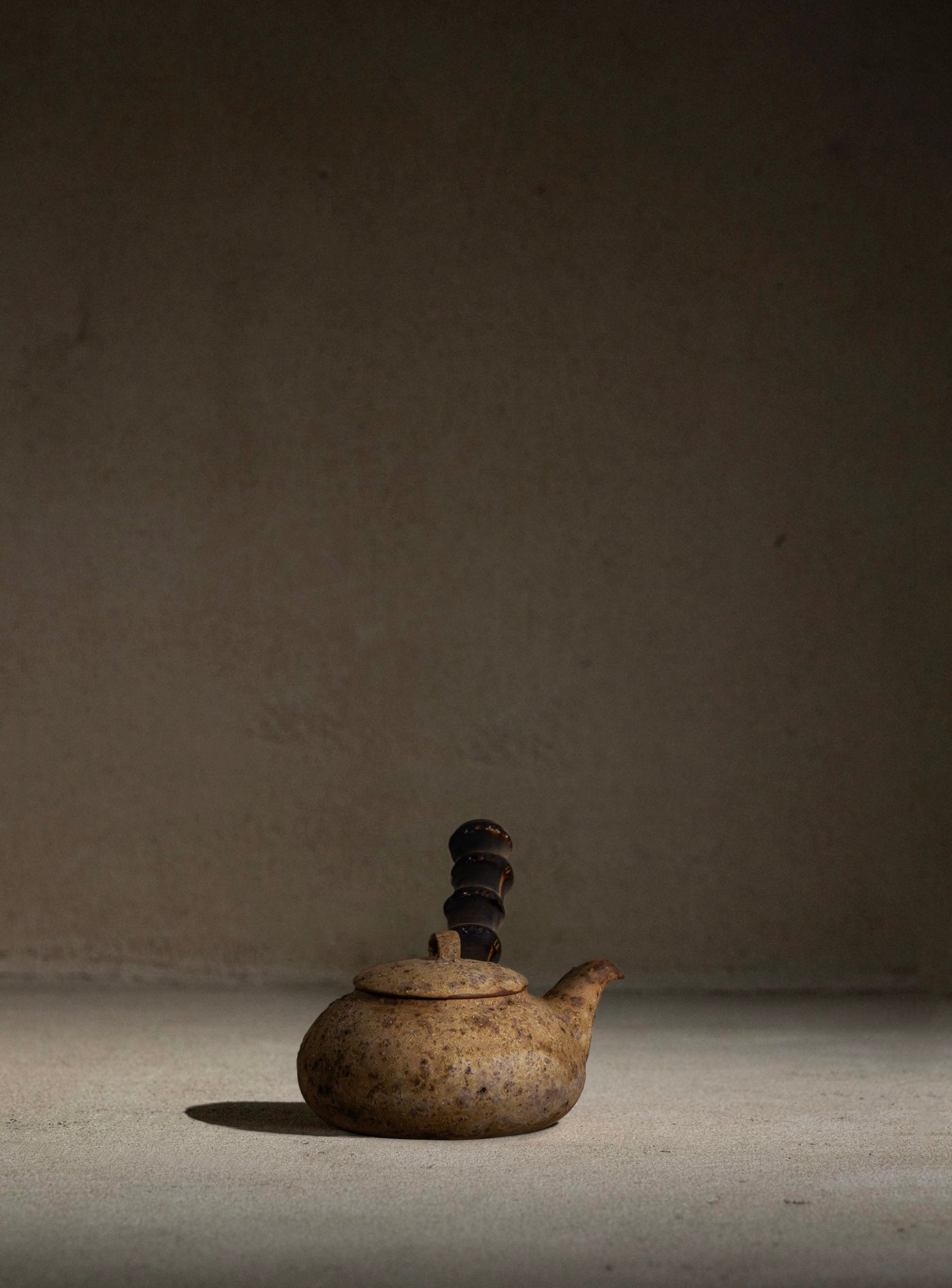 Ash Teapot | 450ml | Bamboo Handle