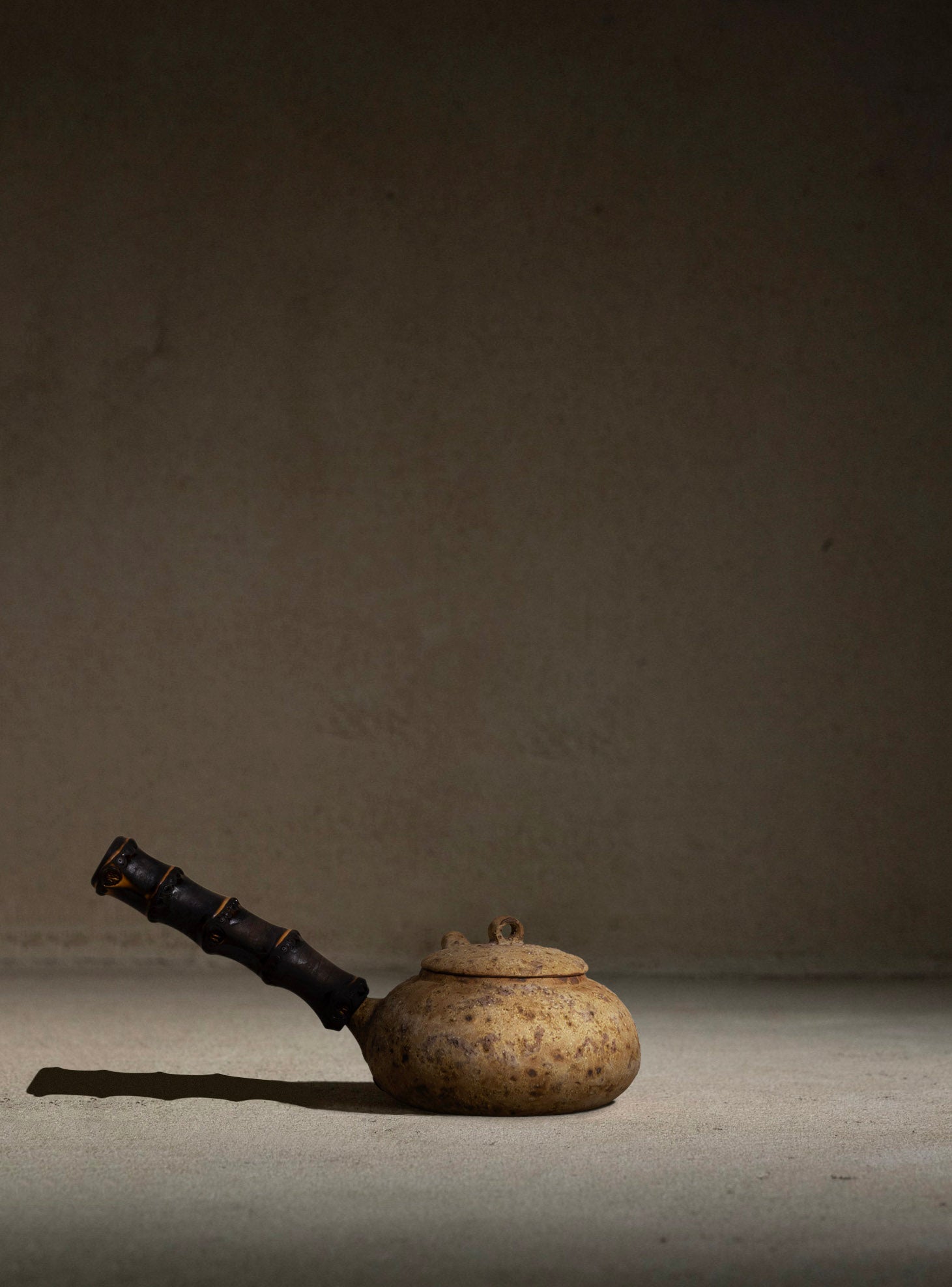 Ash Teapot | 450ml | Bamboo Handle