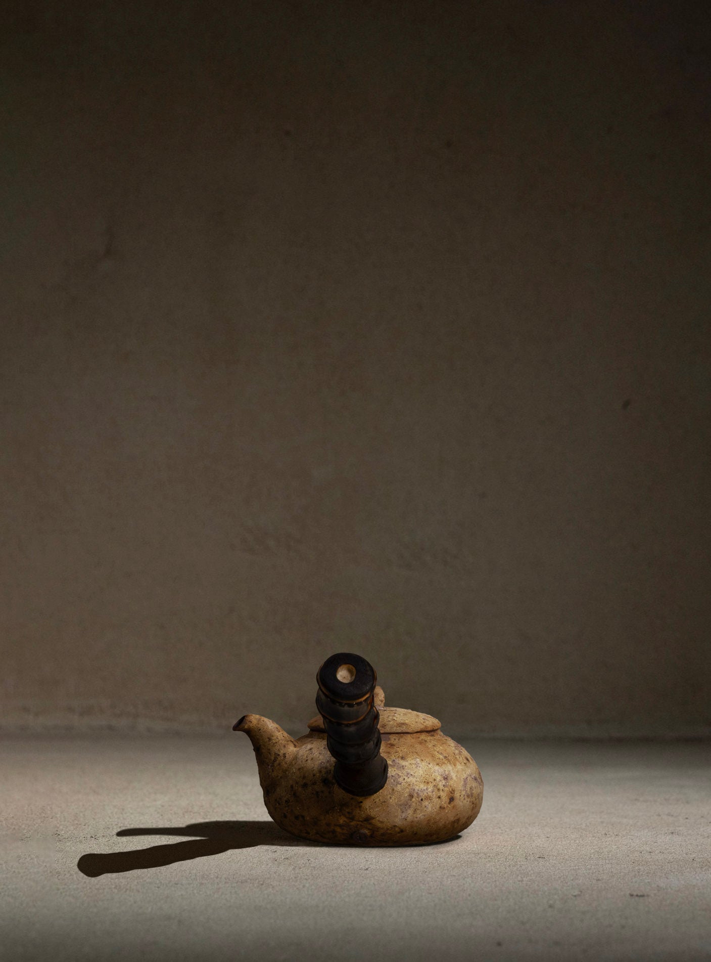 Ash Teapot | 450ml | Bamboo Handle