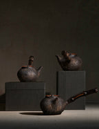 Charcoal Teapot | 250ml | Bamboo Handle