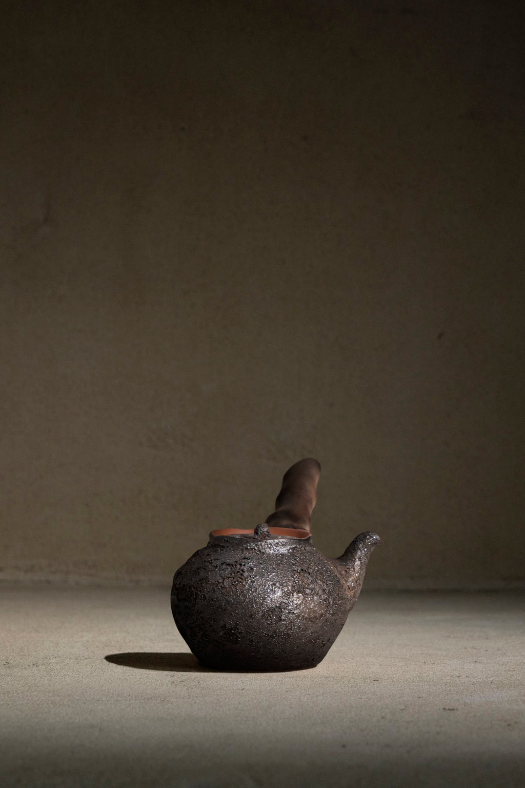 Charcoal Teapot | 250ml | Wood Handle