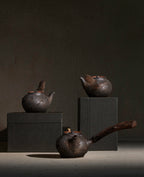 Charcoal Teapot | 250ml | Wood Handle