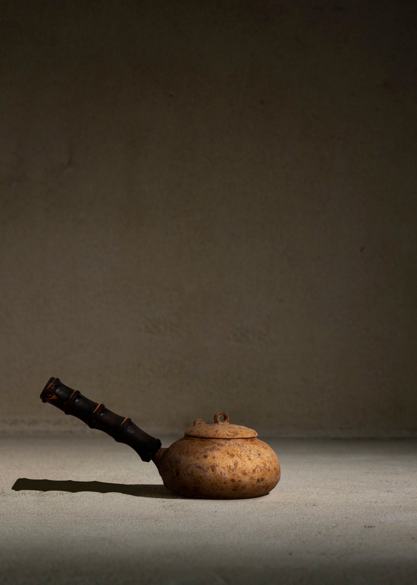 Ash Teapot | 450ml | Bamboo Handle