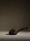 Charcoal Teapot | 450ml | Bamboo Handle