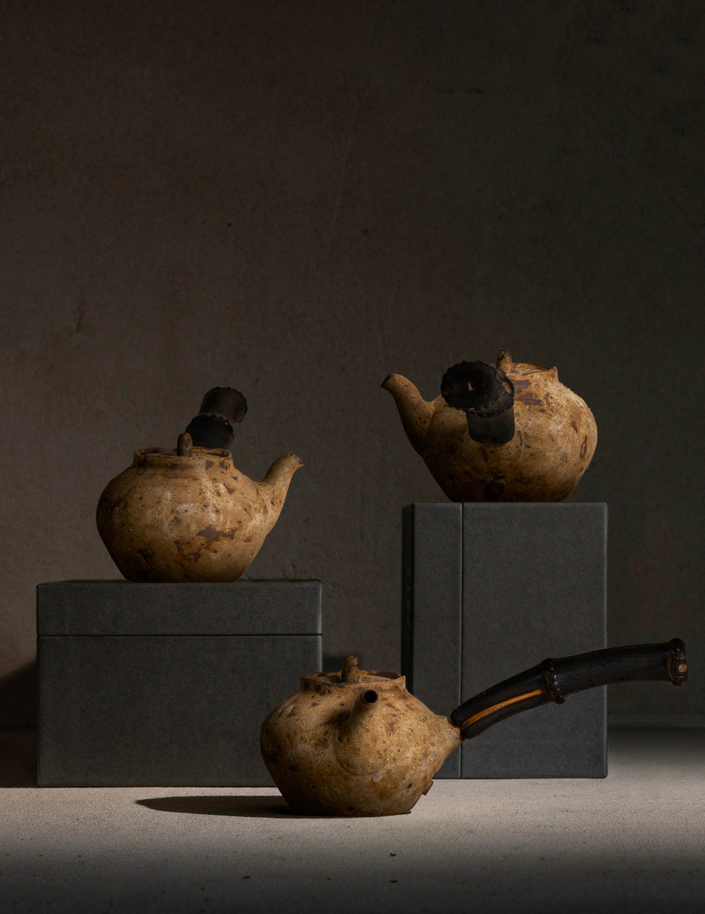 Ash Teapot | 250ml | Bamboo Handle