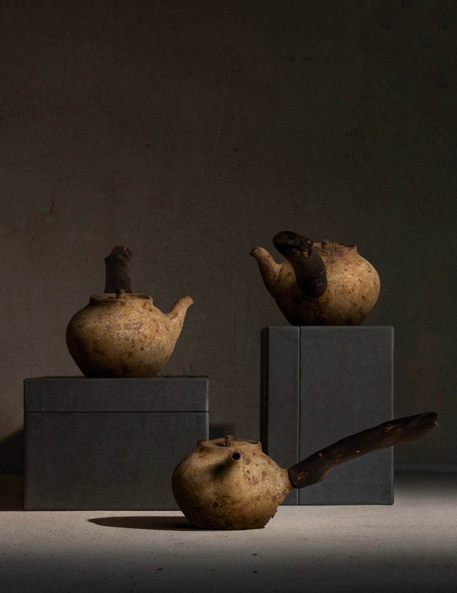 Ash Teapot | 250ml | Wood Handle