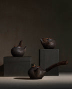 Charcoal Teapot | 250ml | Wood Handle