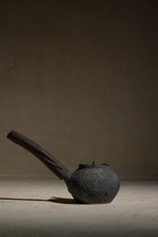Wood Handle Teapot 250ml Dark
