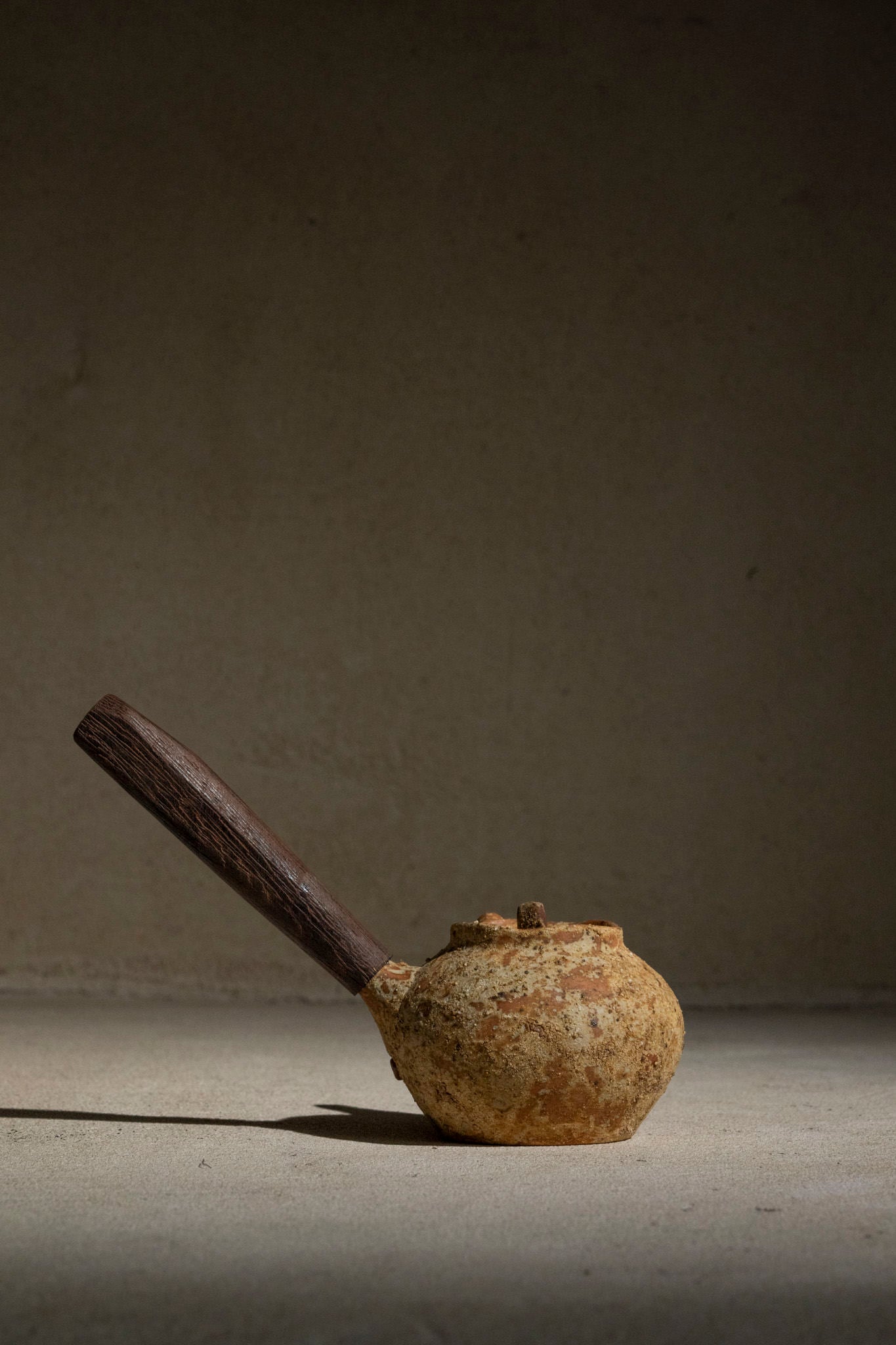 Wood Handle Teapot 250ml Light