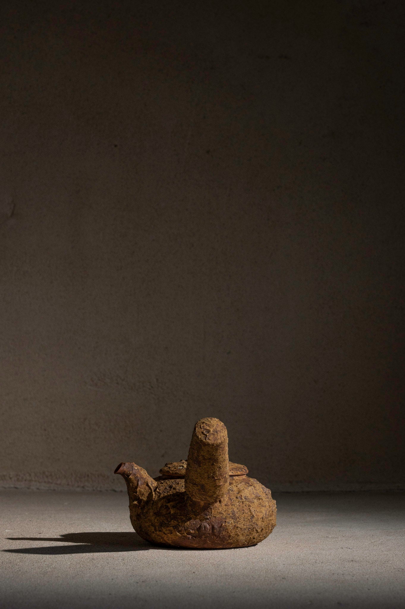 Clay Handle Teapot Medium