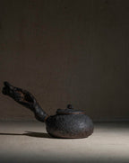 Wood Handle Teapot 450ml Charcoal
