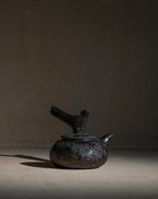 Wood Handle Teapot 450ml Charcoal