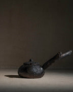 Wood Handle Teapot 450ml Charcoal