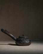 Wood Handle Teapot 450ml Charcoal