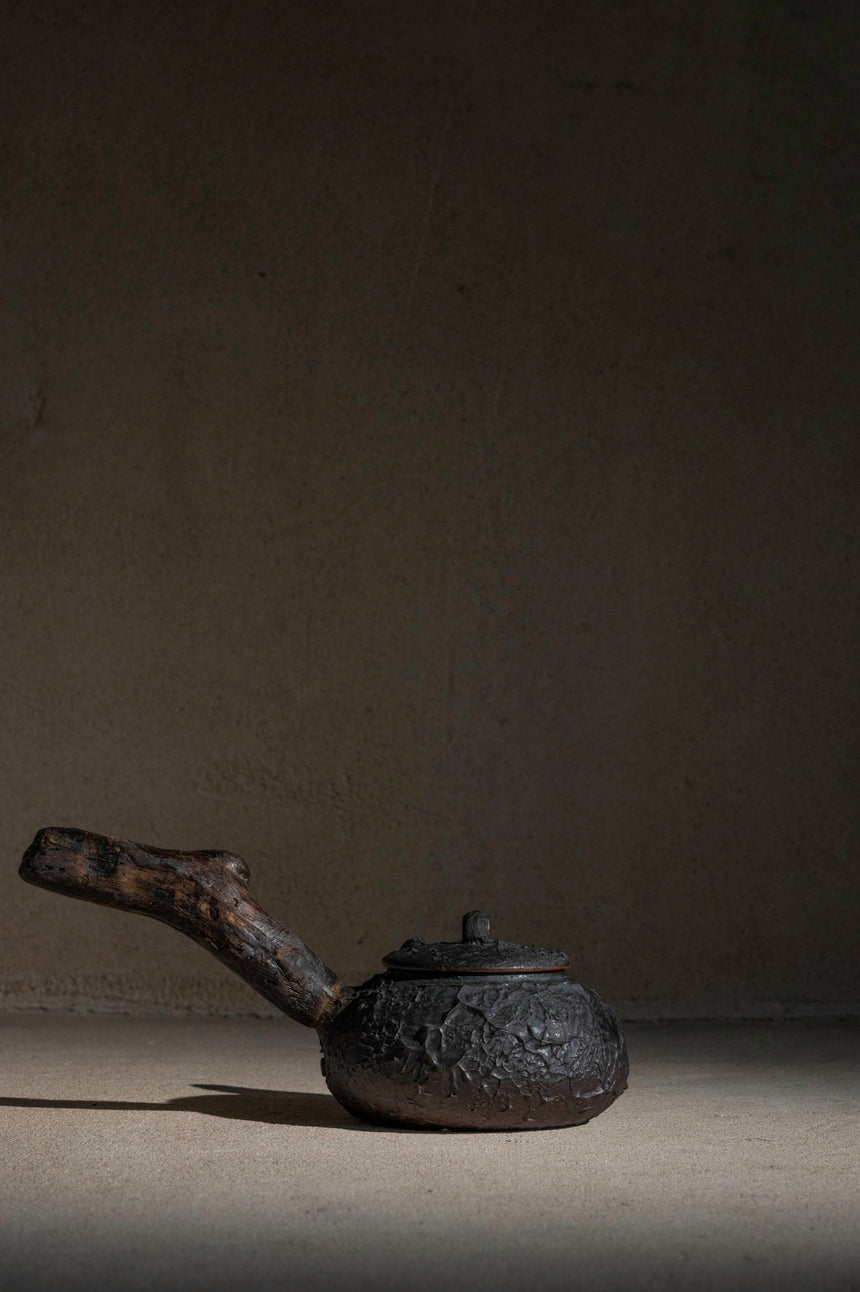 Wood handle | 425ml | 'Charcoal'